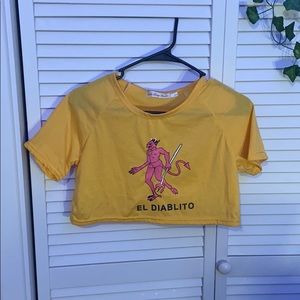 Crop top El Diablito
